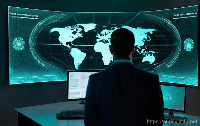 보안 인텔리전스 활용법 - **Prompt 1: "The Digital Guardian's Watch"**
    A sophisticated, cinematic wide shot depicting a mo...