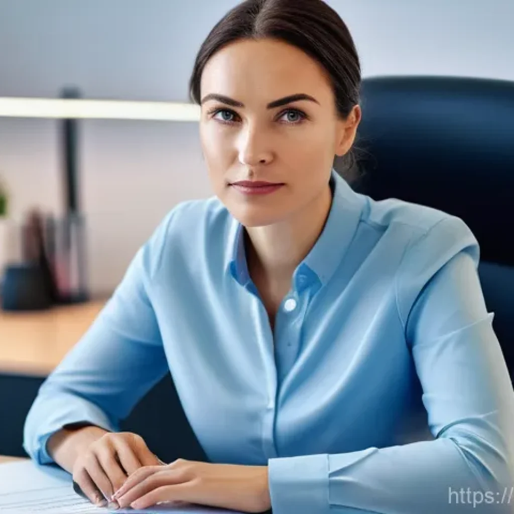 의료 데이터 유출 사례 분석 - **Image Prompt 1: The Misdirected Email**
    "A professional, female administrative staff member in...