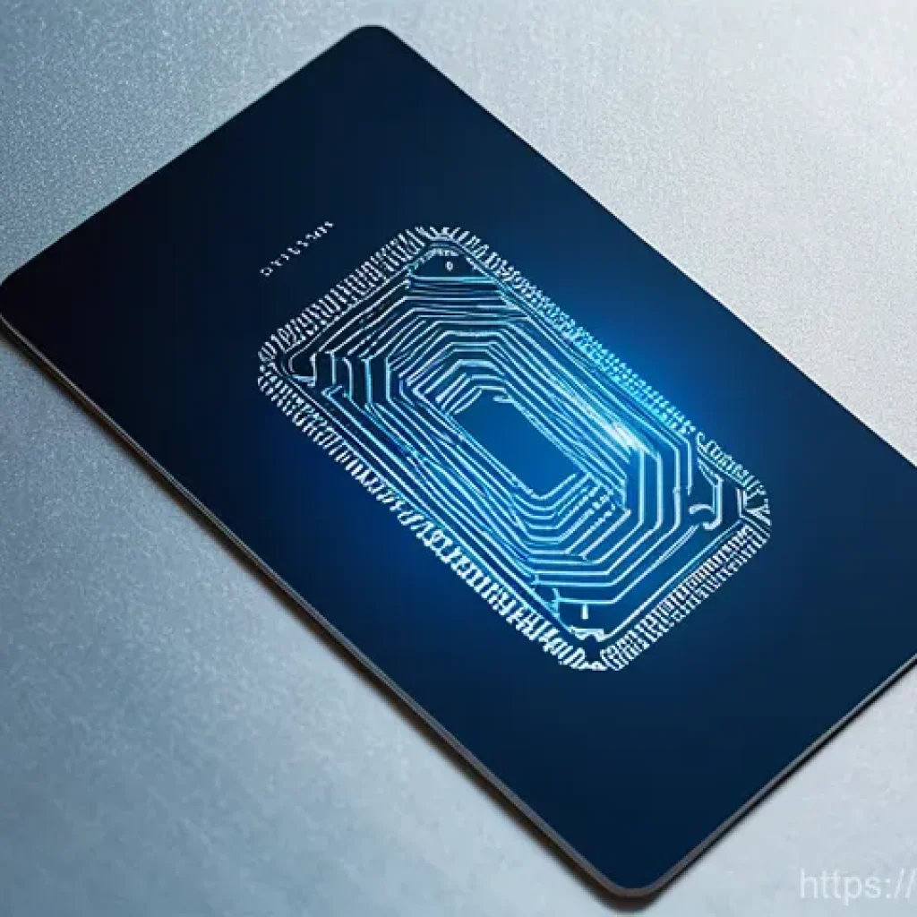 스마트 카드 보안 기술 - **Prompt 1: The Evolution of Secure Payments**
    "A visually striking and clean composition depict...