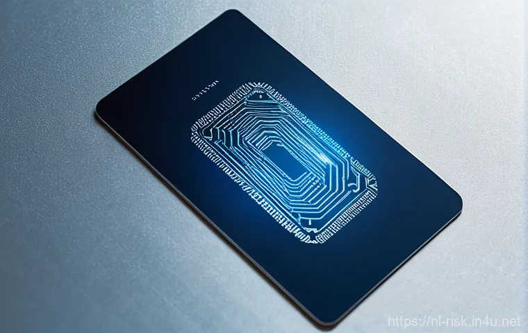 스마트 카드 보안 기술 - **Prompt 1: The Evolution of Secure Payments**
    "A visually striking and clean composition depict...