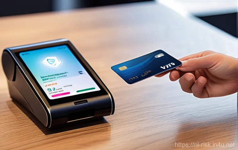 스마트 카드 보안 기술 - **Prompt 1: The Evolution of Secure Payments**
    "A visually striking and clean composition depict...