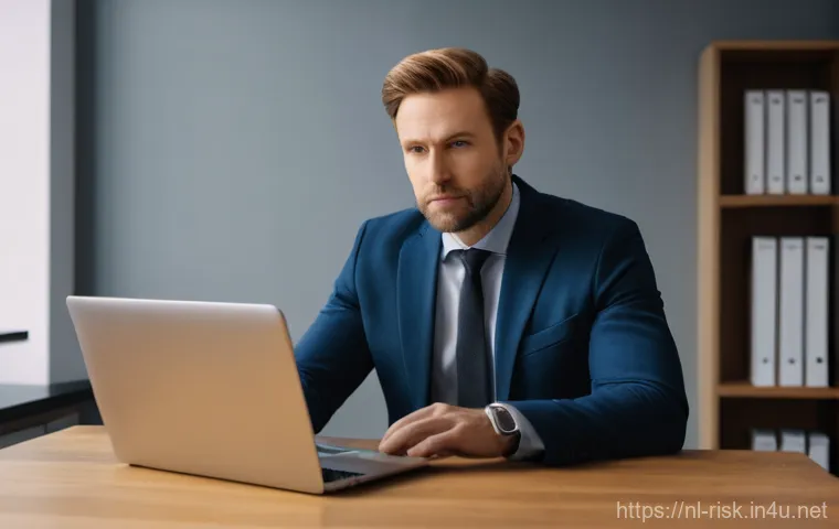 스푸핑 공격과 방어법 - **Prompt 1: The Deepfake Dilemma**
    Create a highly realistic image depicting a mid-career profes...